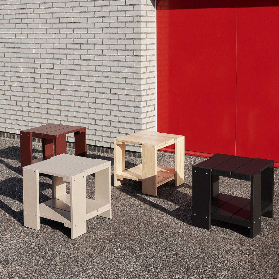 HAY Outdoor Tables | Crate Side Table | Outdoor Table | London Fog