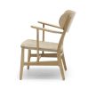 Carl Hansen & Søn Single Armchairs | Ch22 | Chair | Oiled Oak - Natural Paper Cord