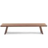 Porro Benches | Groove | Bench - Solid Natural Hemlock