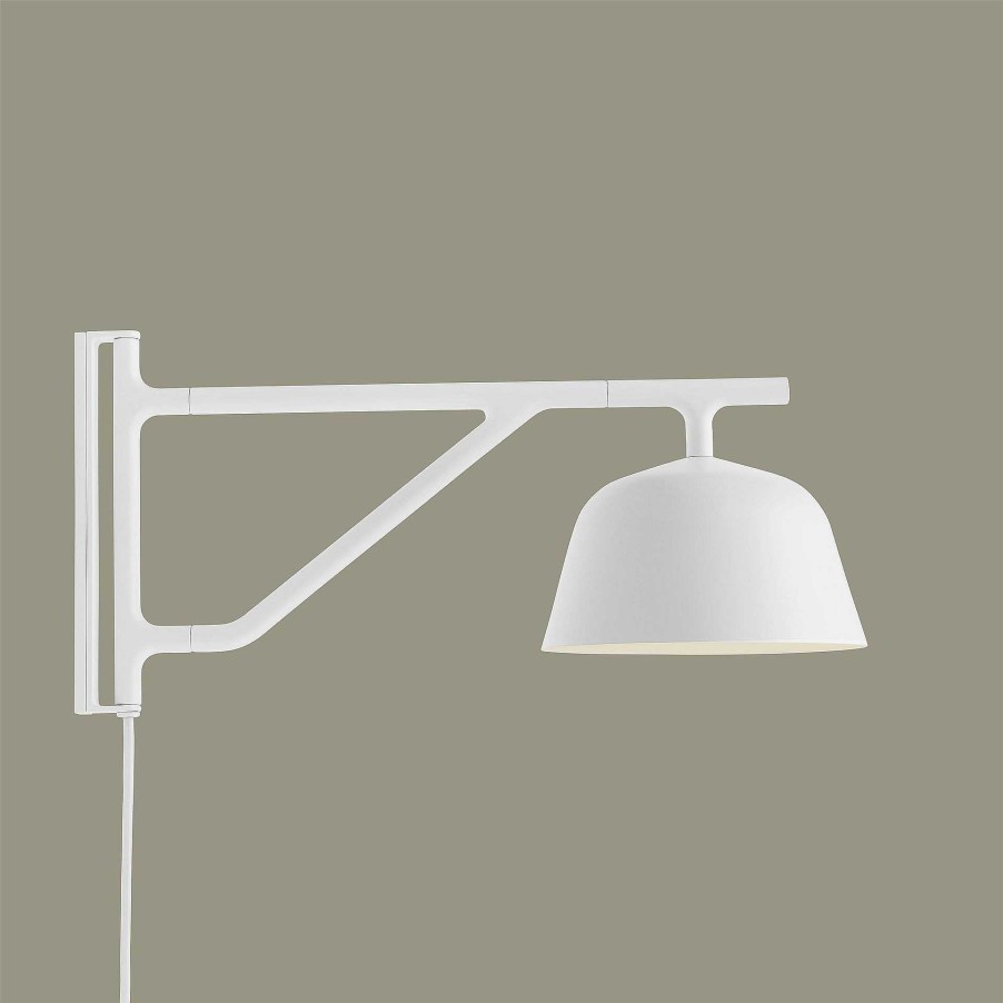 Muuto Pendant Lights | Ambit Wall Lamp | Wall Lamp | White