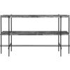 GUBI Coffee Tables | Ts Console - 2 Racks | Console | Grey Emperador Marble