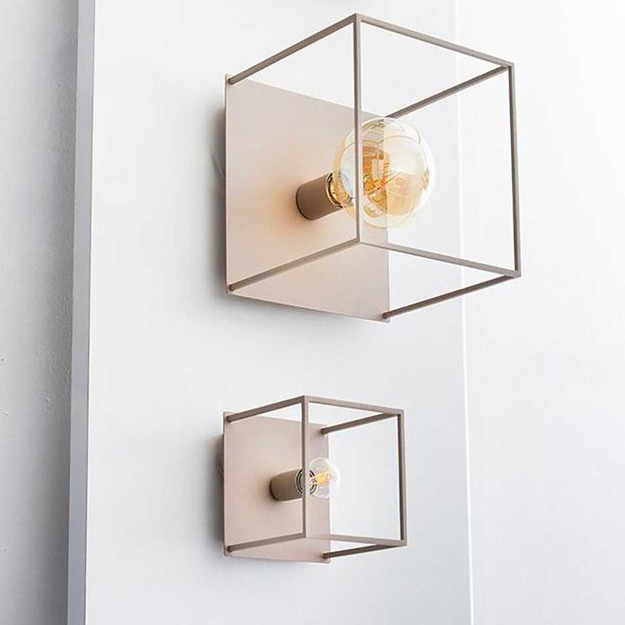 Zava Pendant Lights | Box | Wall Lamp - Sahara