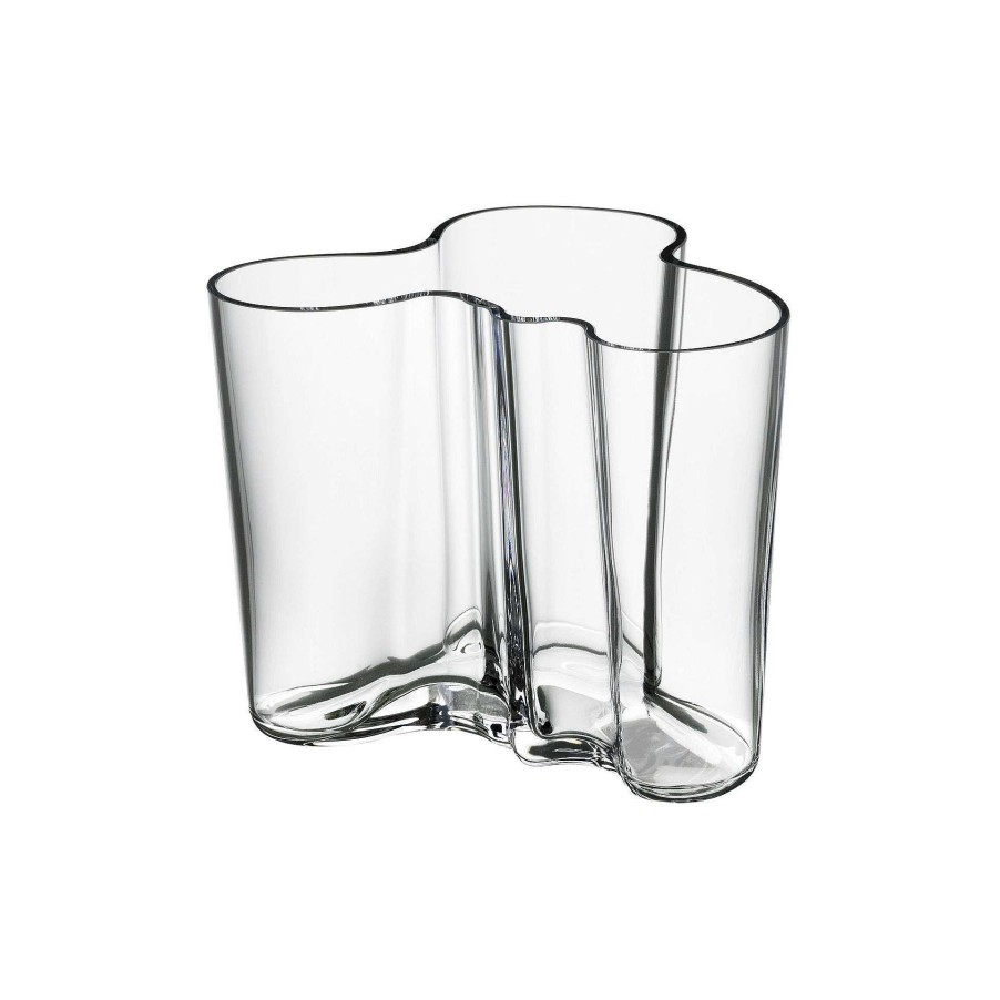 Iittala Vases | Aalto Vase | Clear - 120Mm