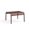 HAY Outdoor Chairs | Palissade Ottoman | Iron Red