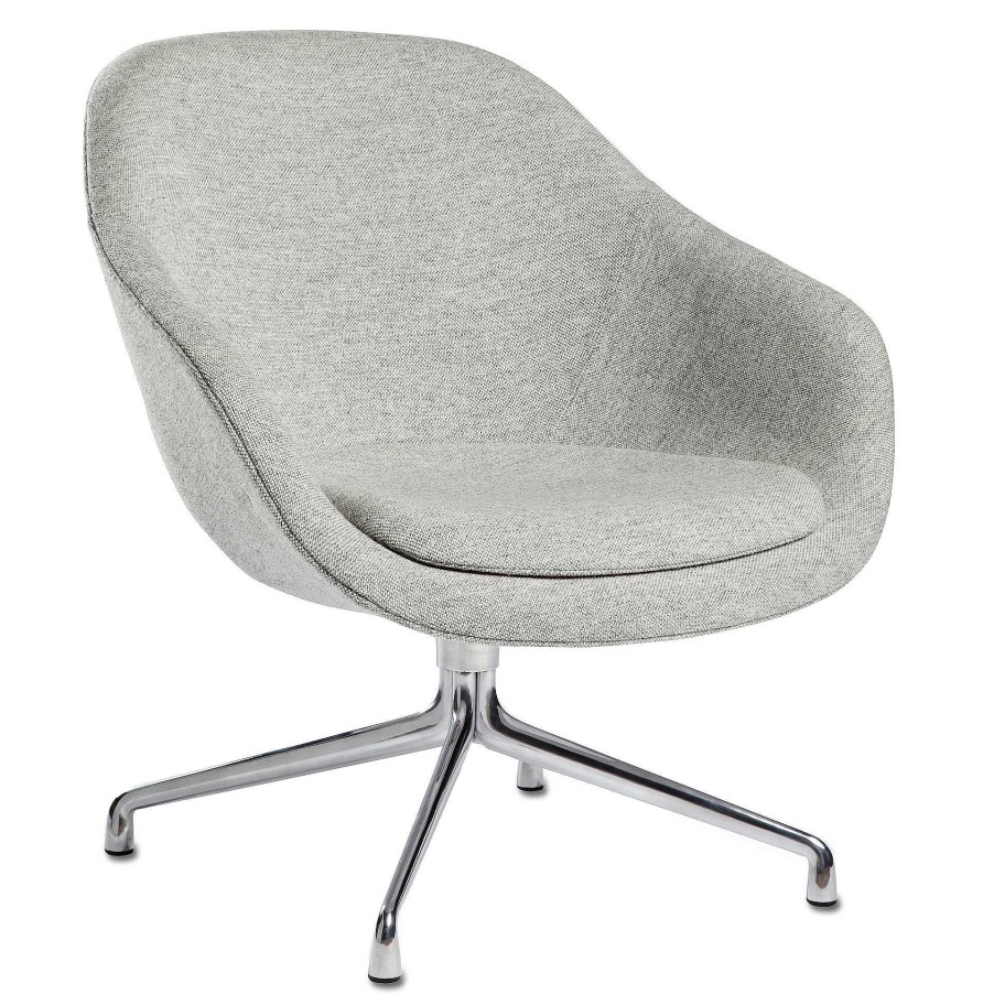 HAY Single Armchairs | Aal 81 Lounge Chair | Hallingdal 116/Chrome