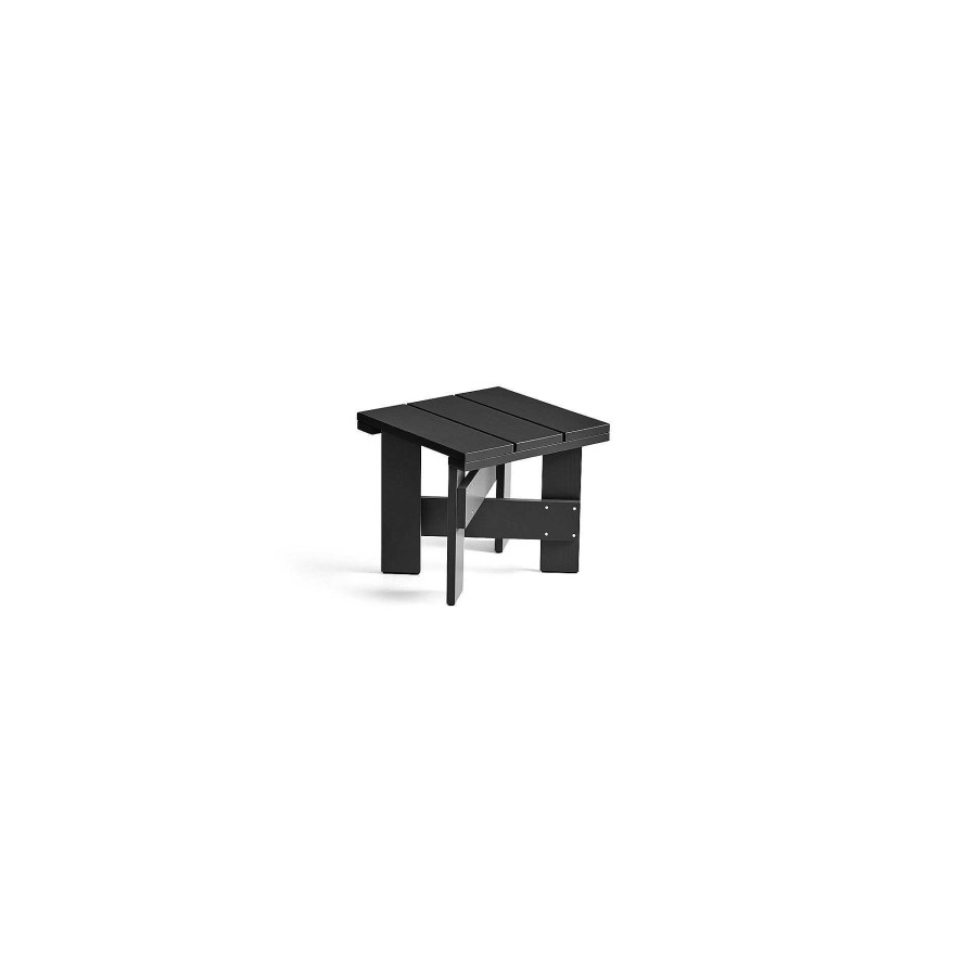 HAY Outdoor Tables | Crate Low Table | Outdoor Table | Black