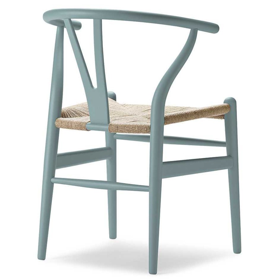 Carl Hansen & Søn Chairs | Ch24 Wishbone Chair Soft | Pewter