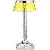 Flos Pendant Lights | Bon Jour Unplugged | Chrome - Yellow Crown