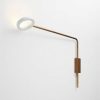 Zava Pendant Lights | Meta | Wall Lamp - Brass