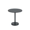 Muuto Coffee Tables | Linear Steel Cafe Table | Coffee Table | Black