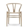 Carl Hansen & Søn Chairs | Ch24 Wishbone Chair | White Oiled Ash