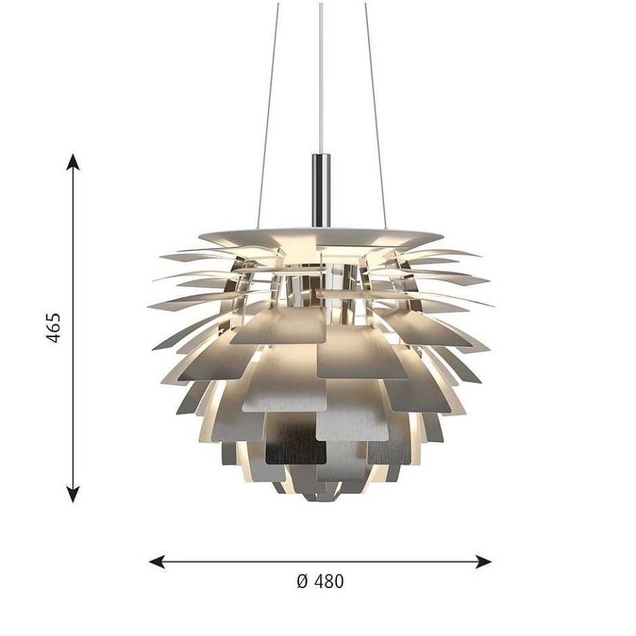 Louis Poulsen Pendant Lights | Artichoke | Pendant Lamp | Stainless Steel