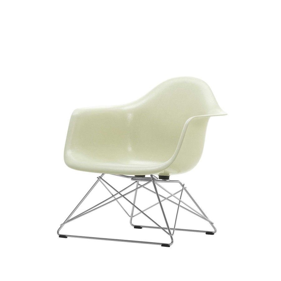 Vitra Chairs | Eames Fiberglass Armchair Lar | Eames Parchment