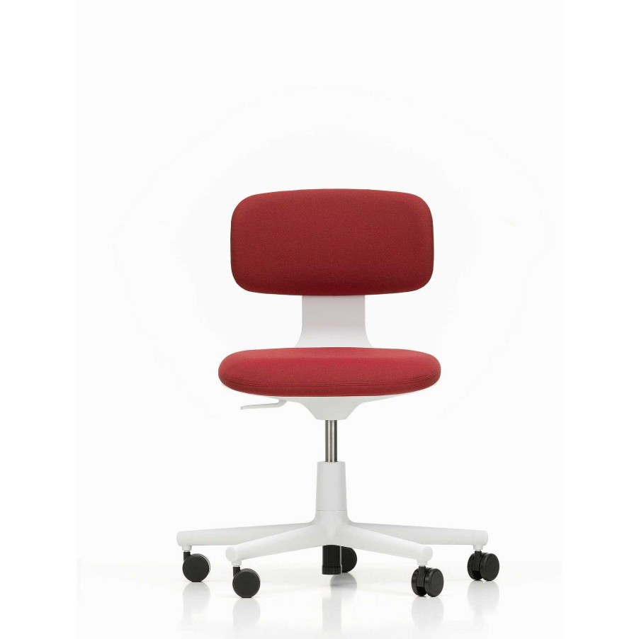 Vitra Office Chairs | Rookie | Red / Cognac