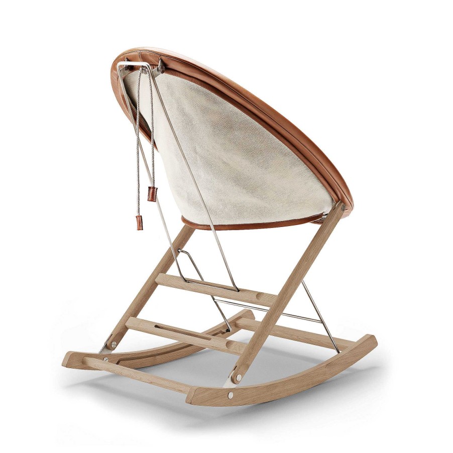 Carl Hansen & Søn Chairs | Ab001 Rocking Nest Chair | Soaped Oak