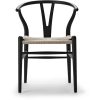 Carl Hansen & Søn Chairs | Ch24 Wishbone Chair Soft | Black