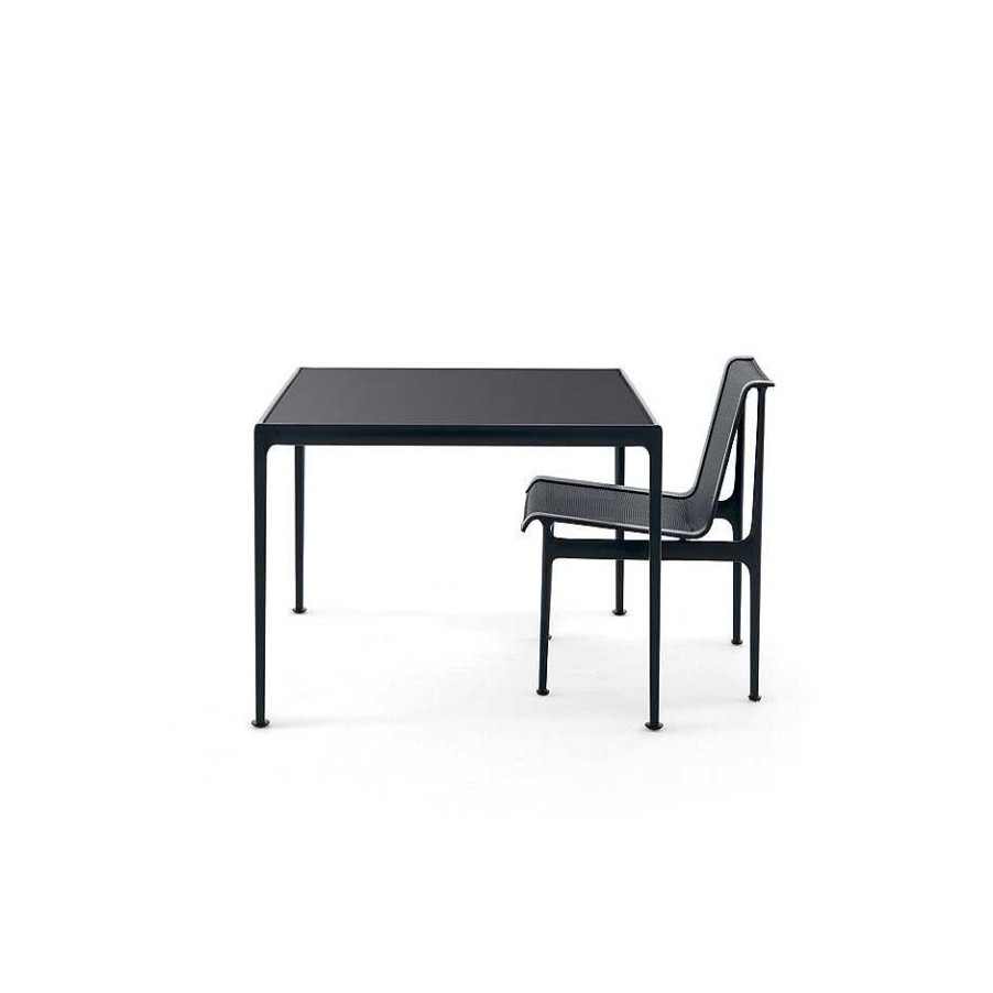 Knoll Outdoor Tables | 1966 Dining Table | Outdoor Table | Black