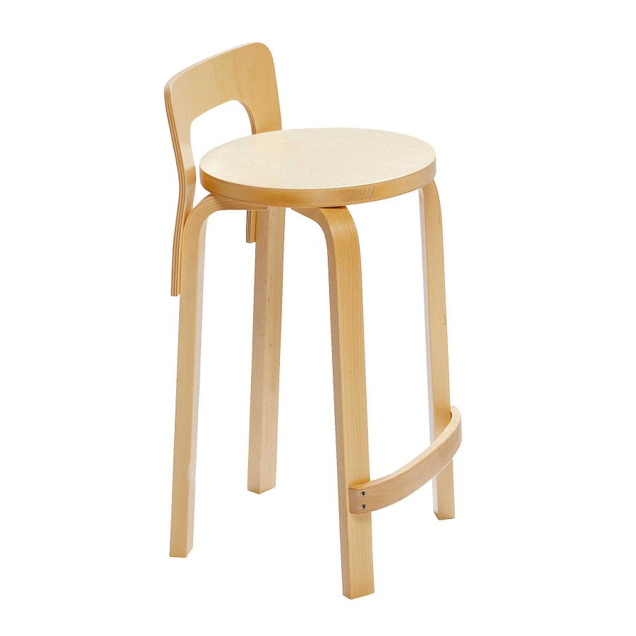 Artek Stools | High Chair K65 | Natural Birch