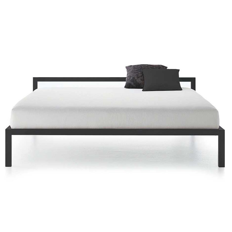 MDF Italia King Size Beds | Aluminium Bed | Black