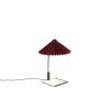 HAY Pendant Lights | Matin Table Lamp S | Oxide Red Cotton Shade