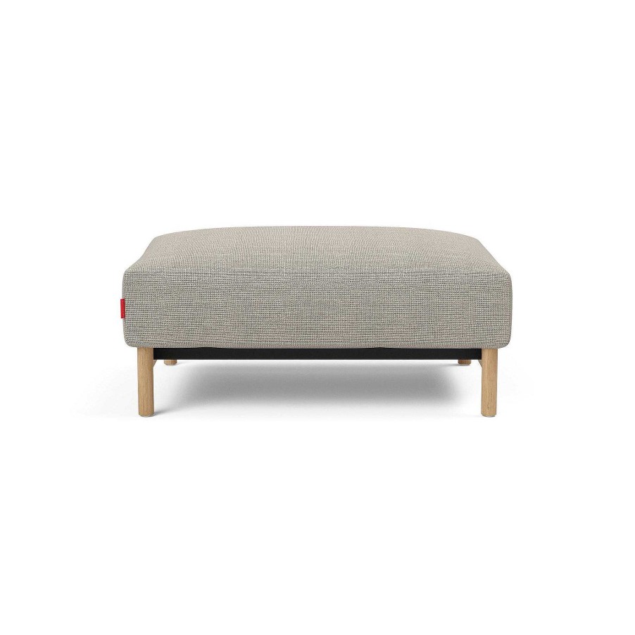 Innovation Living Pouf | Malloy Wood Ottoman | 579