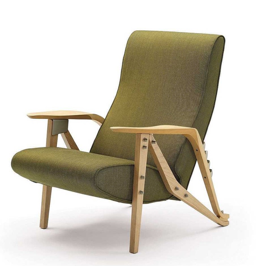 Zanotta Single Armchairs | Gilda | Oak