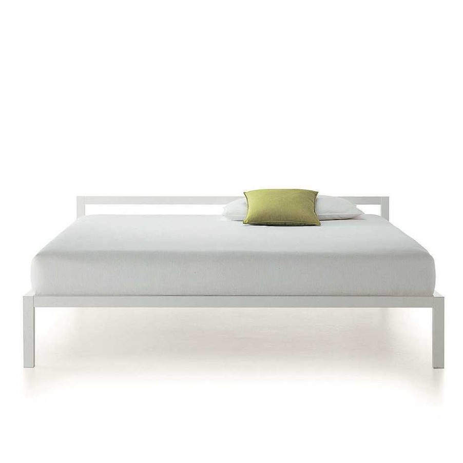 MDF Italia King Size Beds | Aluminium Bed | White