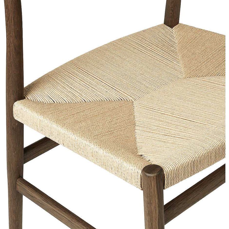 Brdr. Krüger Chairs | Arv Dining Chair | Solid Back/Paper Cord Seat