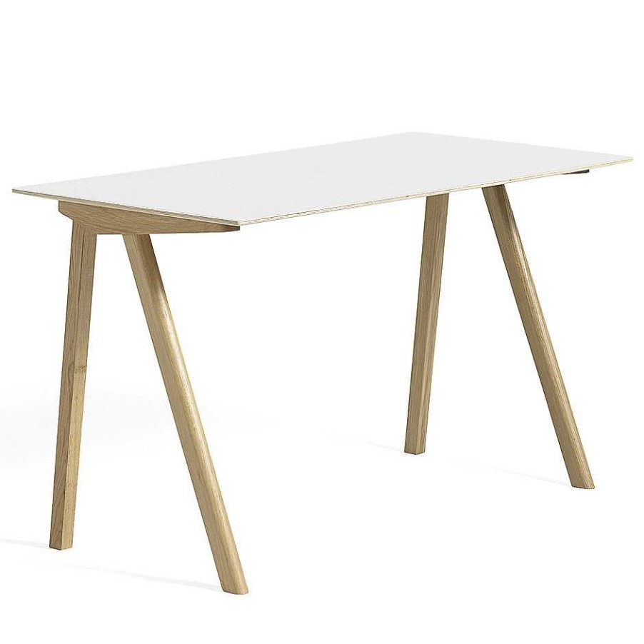 HAY Desks And Office Tables | Cph 90 Desk |Solid Oak/White Laminate