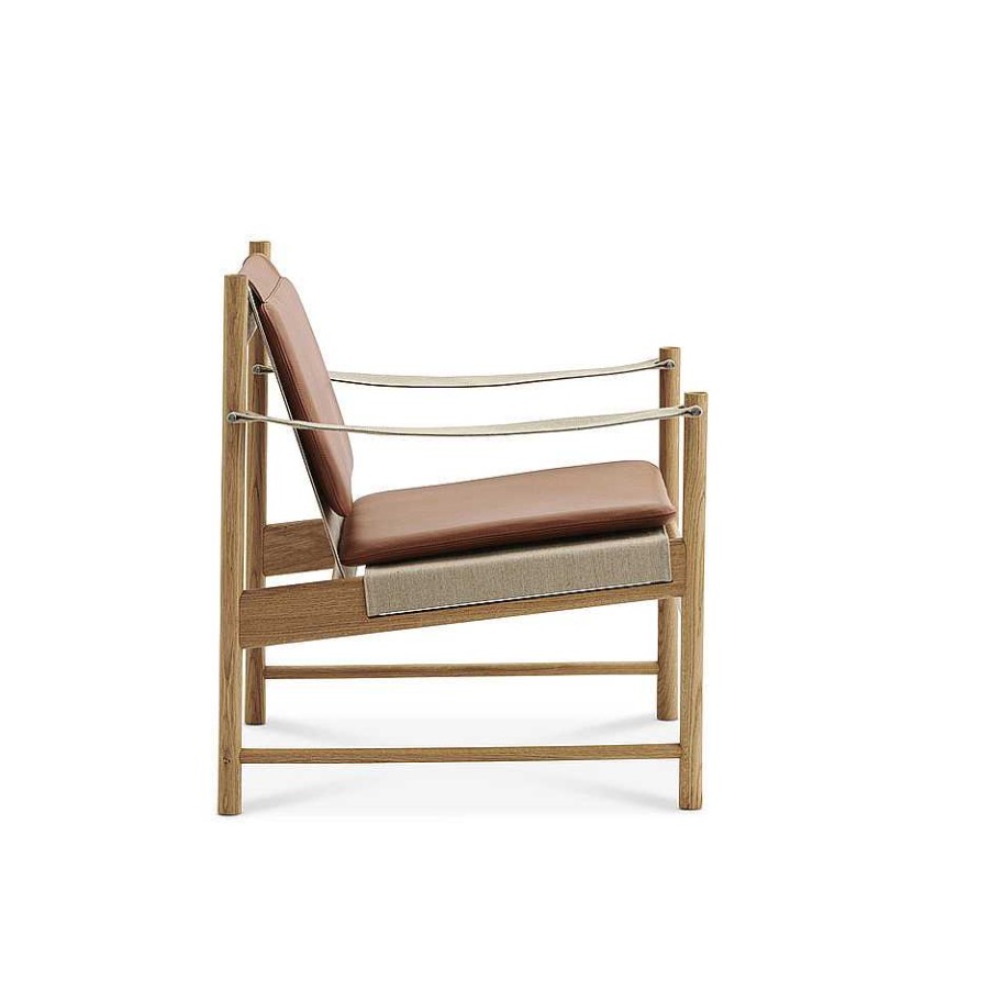 Brdr. Krüger Single Armchairs | Hb Lounge Chair | Armchair | Oak/Leather