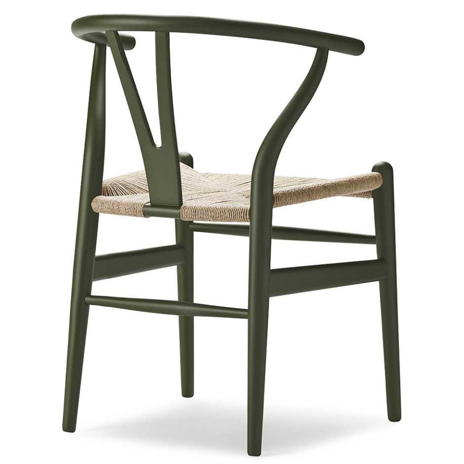 Carl Hansen & Søn Chairs | Ch24 Wishbone Chair Soft | Seaweed