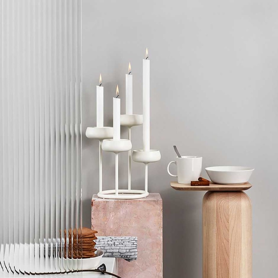 Iittala Decoration | Nappula Candelabra 251X263Cm White