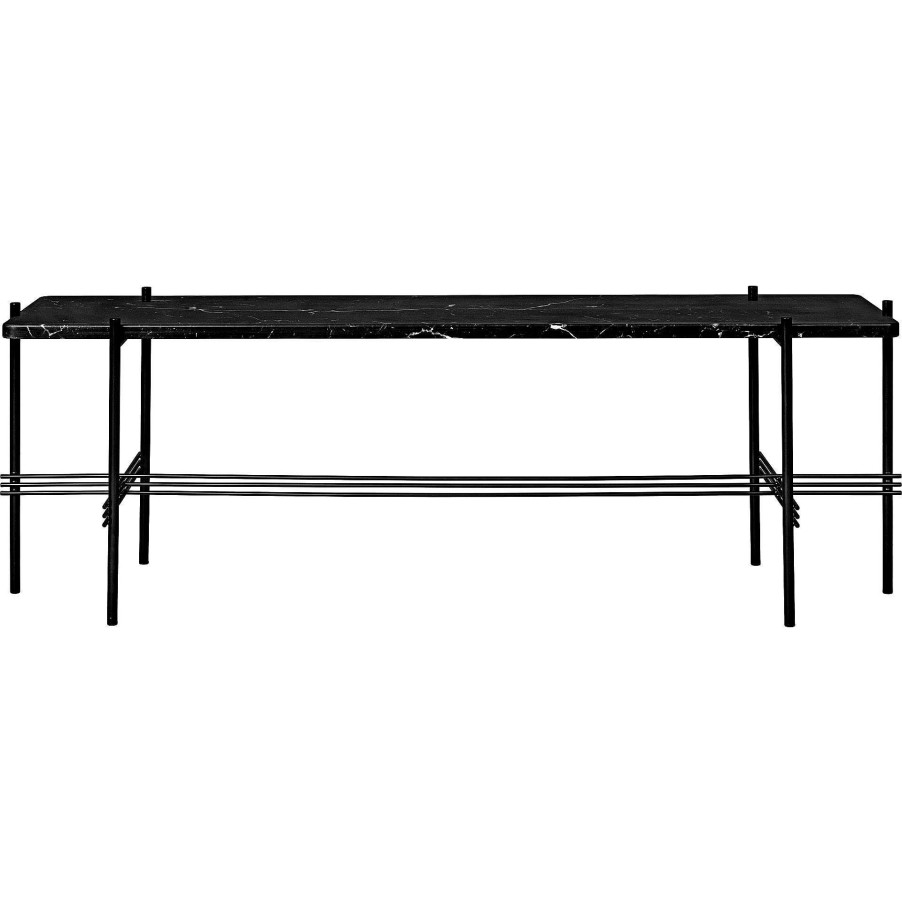 GUBI Dining Tables | Ts Console | Console | Black Marquina Marble