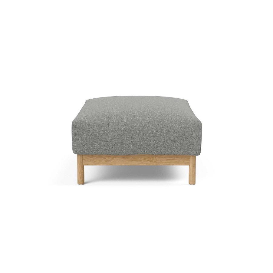 Innovation Living Pouf | Malloy Wood Ottoman | 533