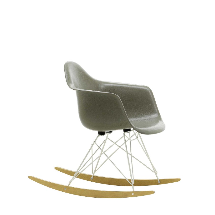 Vitra Chairs | Eames Fiberglass Armchair Rar | Rocking Chair | Raw Umber