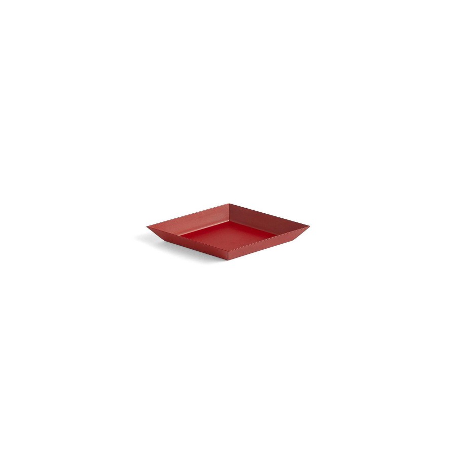 HAY Decoration | Kaleido | Tray | Dark Red - Xs