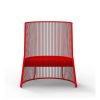 Moroso Single Armchairs | M'Afrique Husk Armchair M | Outdoor Armchair | Red