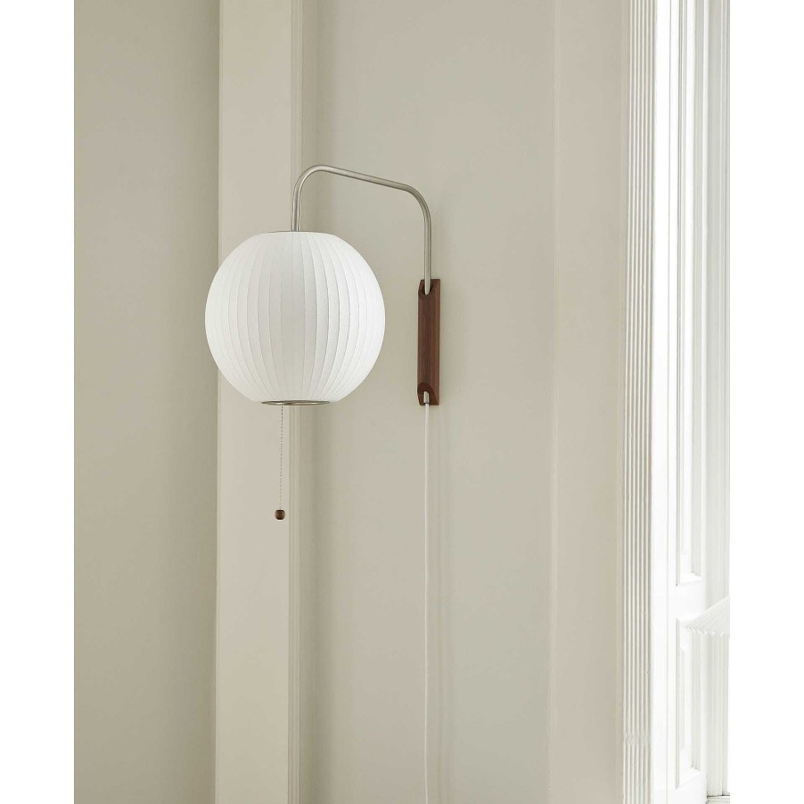 HAY Pendant Lights | Nelson Ball Wall Sconce - Webbing Polymer