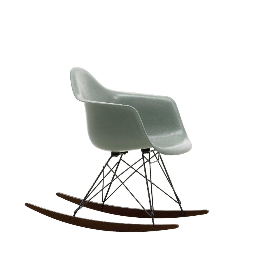 Vitra Chairs | Eames Fiberglass Armchair Rar | Rocking Chair - Sea Foam Green