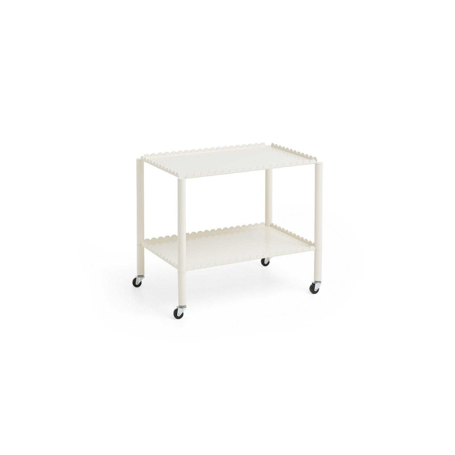 HAY Coffee Tables | Arcs Trolley | Trolley | Eggshell