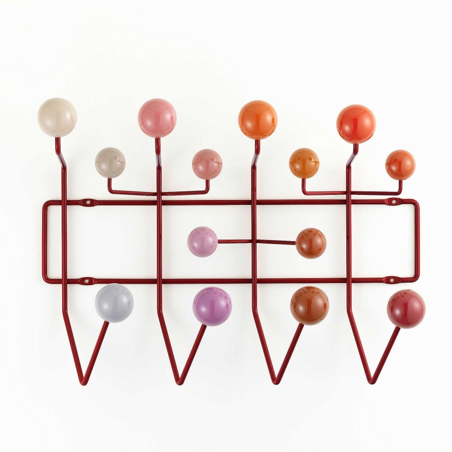 Vitra Decorations | Hang It All | Coat Hangers | Multi Shades Of Red