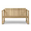 Carl Hansen & Søn Outdoor Chairs | Bk12 | Lounge Sofa | Untreated Teak