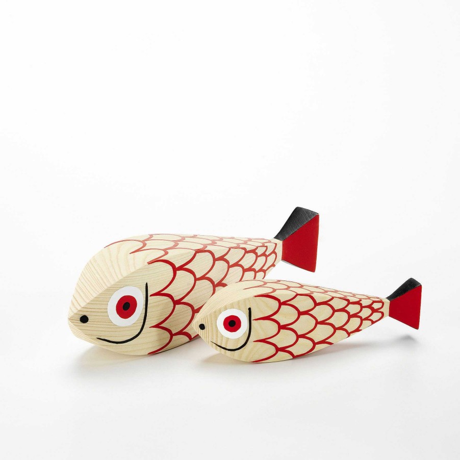 Vitra Decoration | Wooden Doll | Mother Fish And Child