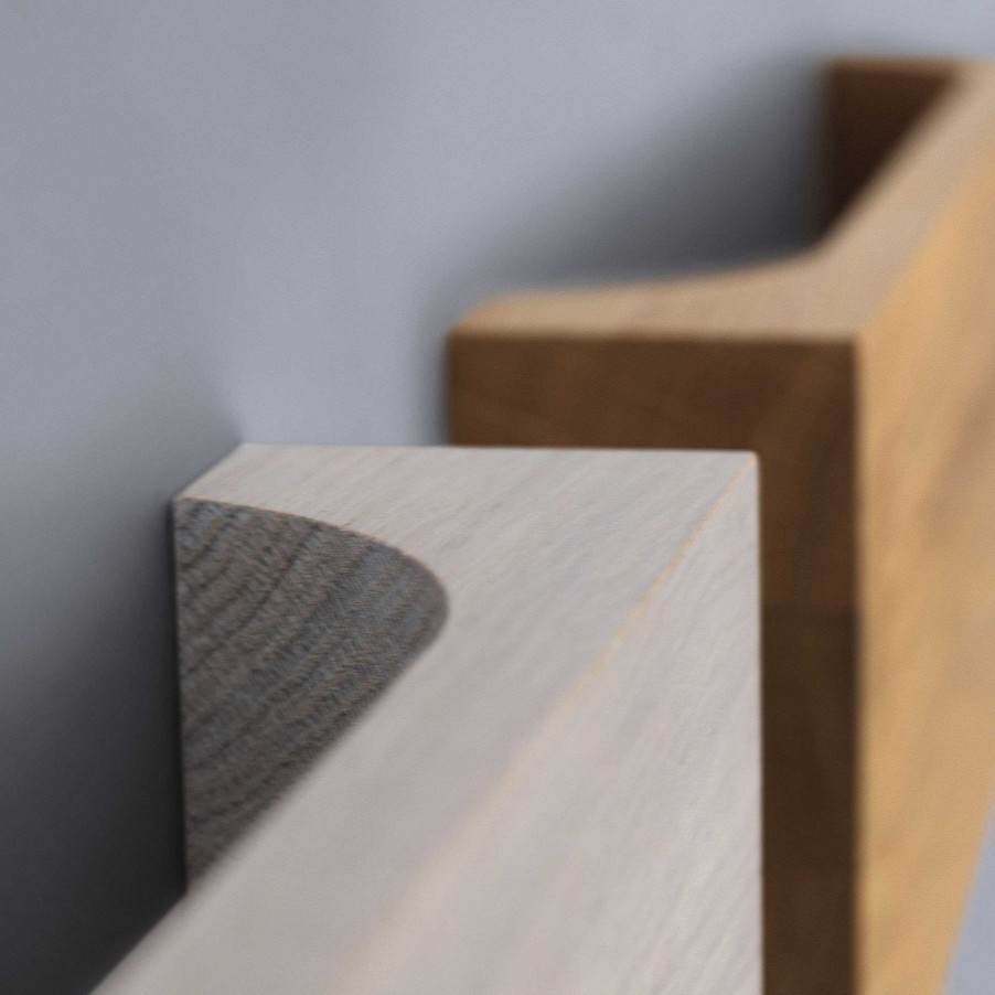 Zeitraum Coat Hangers And Hooks | Hide & Park - Oak Stained Chalk