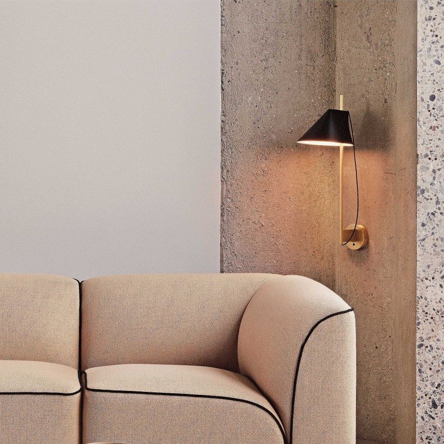 Louis Poulsen Pendant Lights | Yuh Wall | Wall Lamp | White-Brass