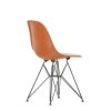 Vitra Chairs | Eames Fiberglass Side Chair Dsr | Eames Red Orange - Black