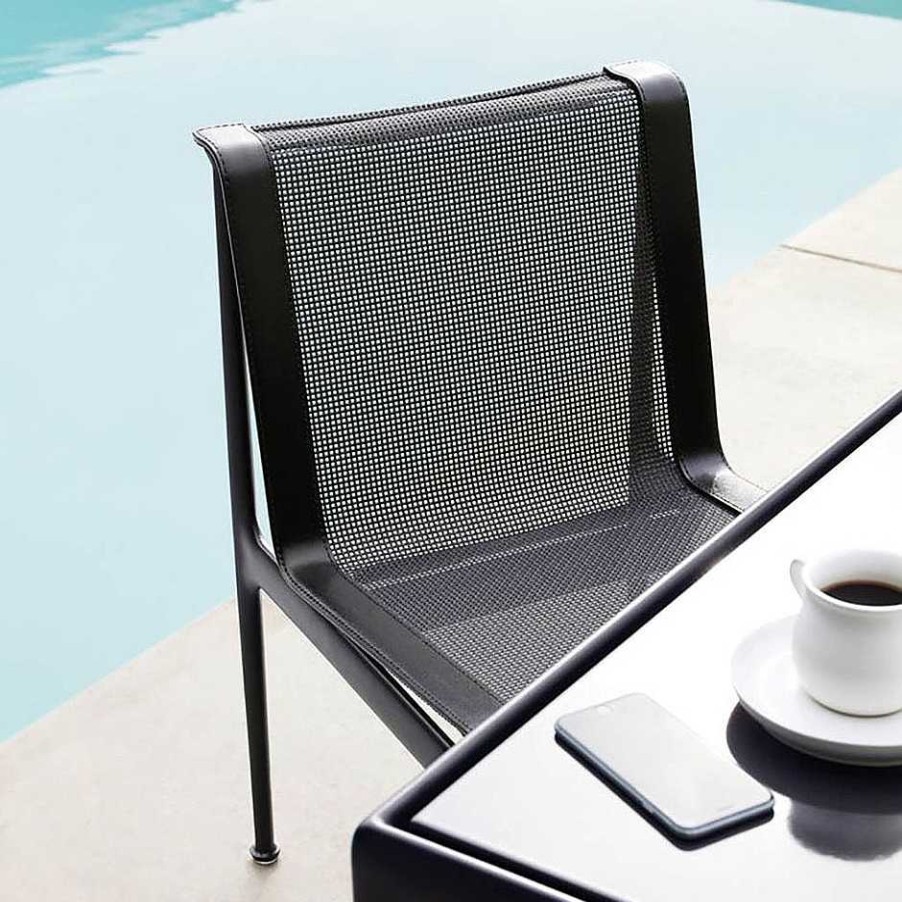 Knoll Outdoor Chairs | 1966 Dining Chair | Outdoor | Black