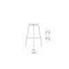 Lapalma Stools | Giro - S106 | Stool | Steel