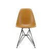 Vitra Chairs | Eames Plastic Chairs Dsr | Base Dark Powder-Coated - Mustard