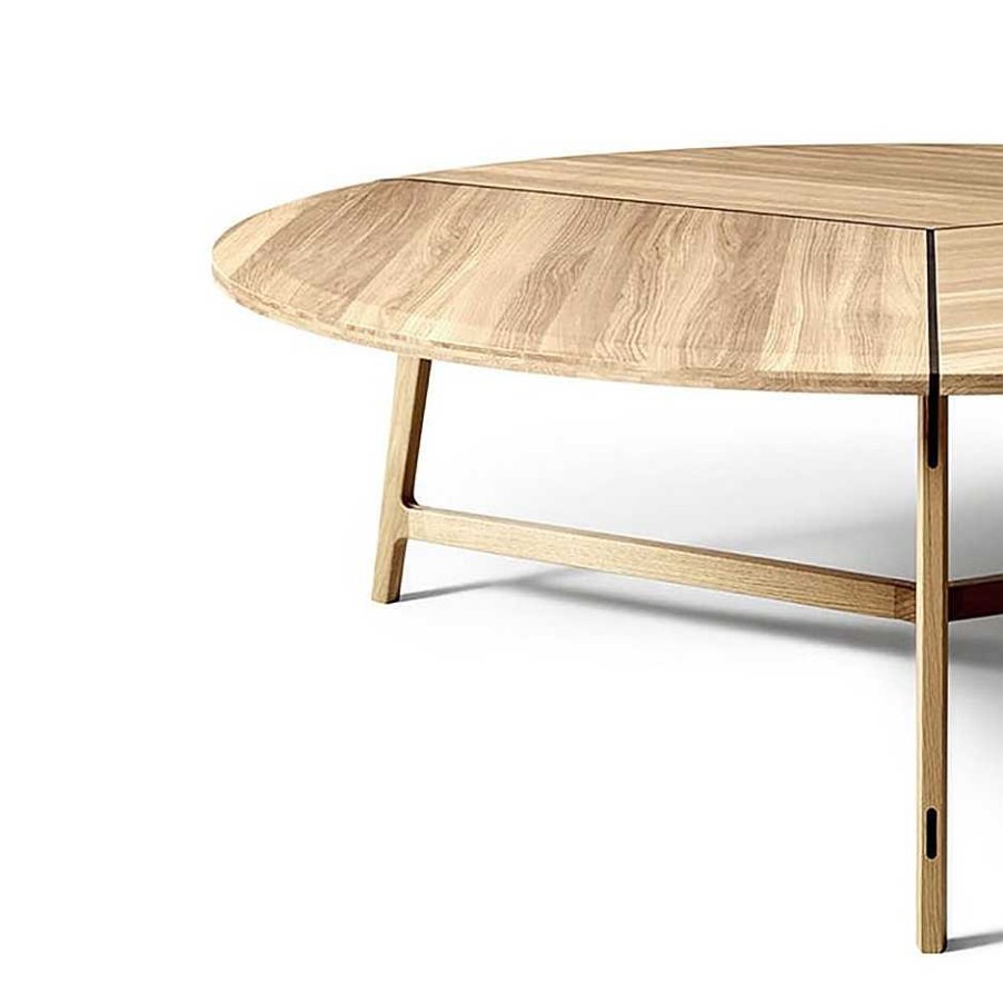 DePadova Extending Tables | Mawari | Round Table O220 - Natural Oak